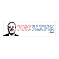 "PUCK Faxton" Bumper Sticker - Neon Clown
