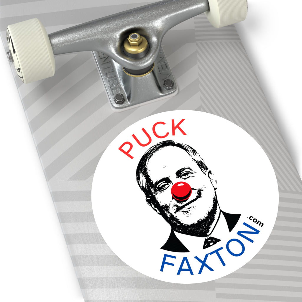 "Puck Faxton" - OG Round Sticker