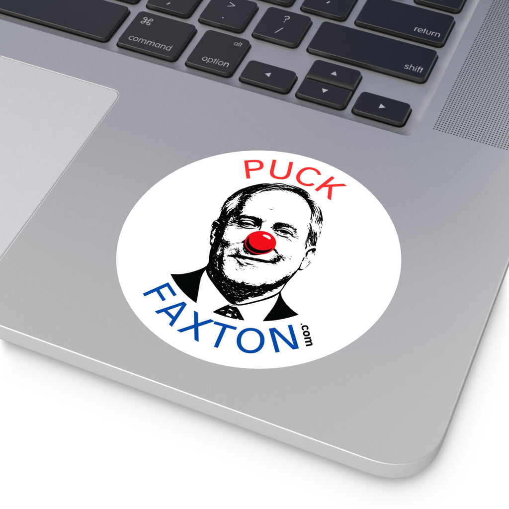 "Puck Faxton" - OG Round Sticker