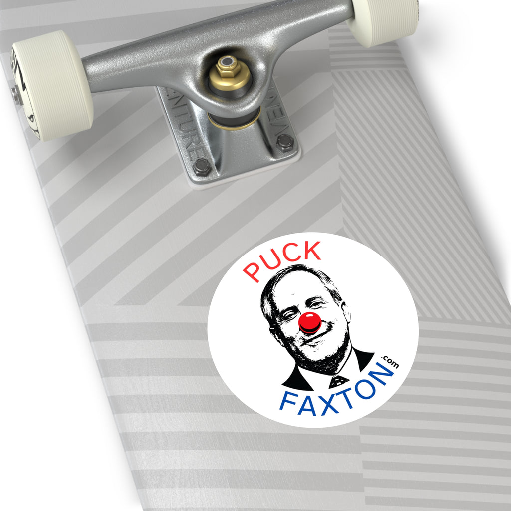 "Puck Faxton" - OG Round Sticker