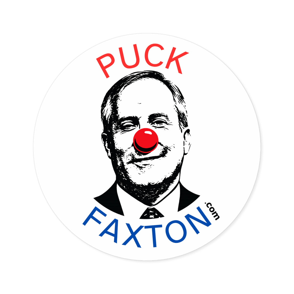 "Puck Faxton" - OG Round Sticker 2-inch Sticker Pack!