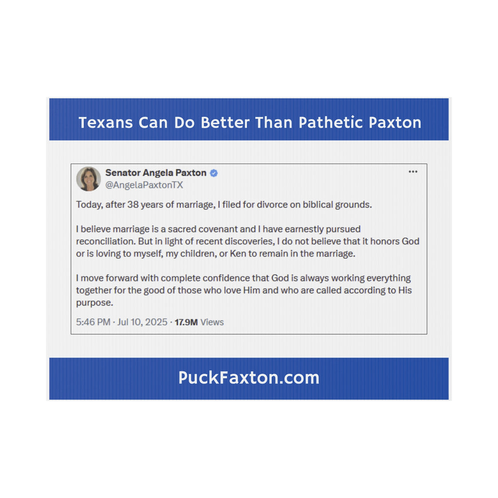 "Puck Faxton" Yard Sign - The Horse's Mouth