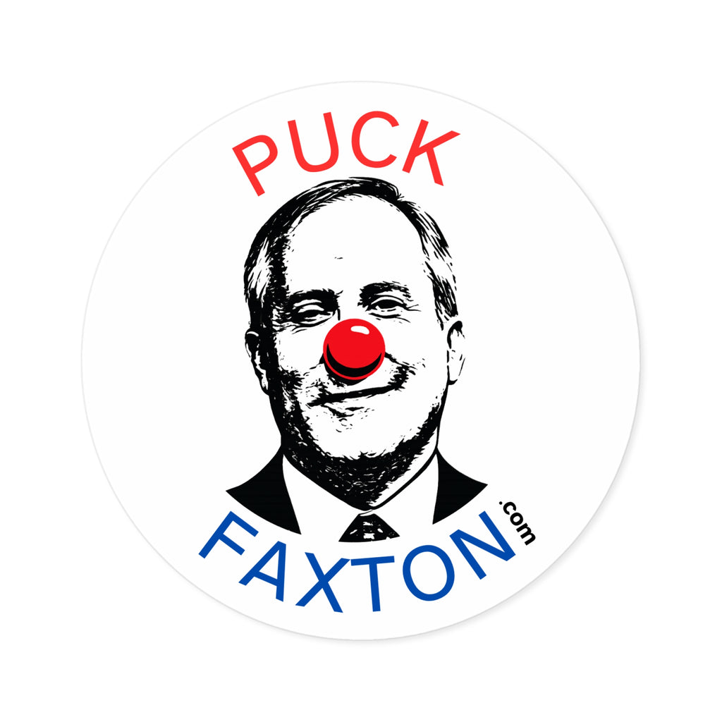 "Puck Faxton" - OG Round Sticker
