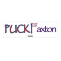 "PUCK Faxton" Bumper Sticker - Papyrus