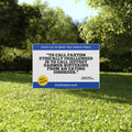 "Puck Faxton" Yard Sign - "Biblical Grounds"