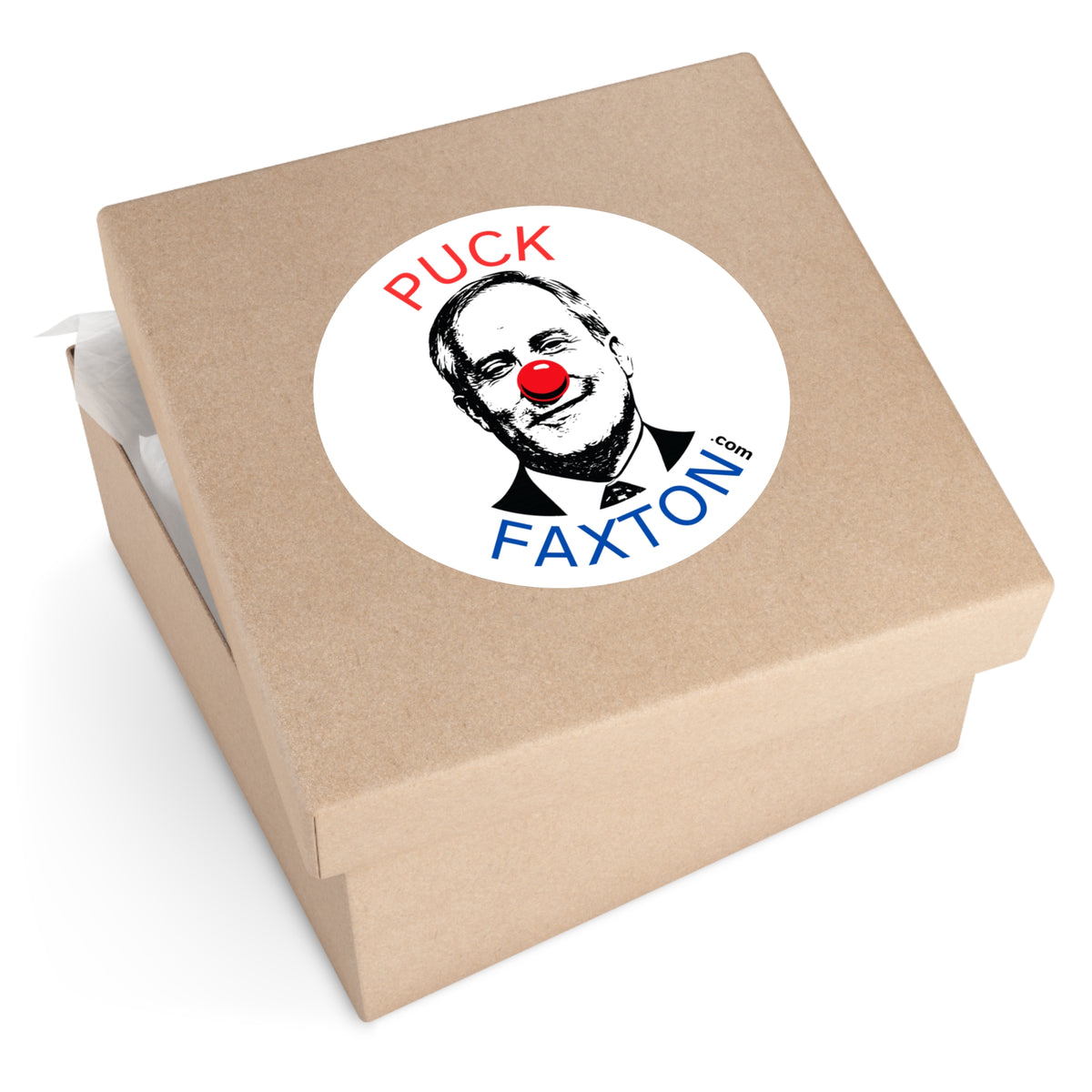 "Puck Faxton" - OG Round Sticker