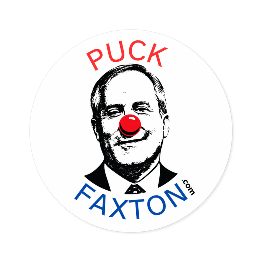 "Puck Faxton" - OG Round Sticker